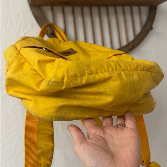 Fjallraven Yellow Greenland Zip Backpack - Picture 3 of 8